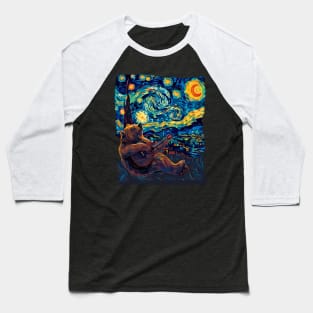 Grizzly Bear Spring Spectacles Baseball T-Shirt